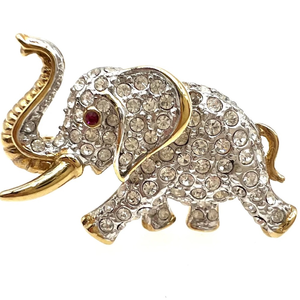 Attwood & Sawyer Elephant Brooch